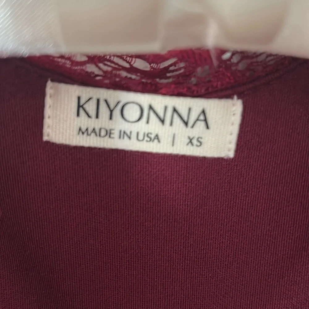 NWT Kiyonna mademoiselle lace floral cocktail dress XS - Picture 4 of 9